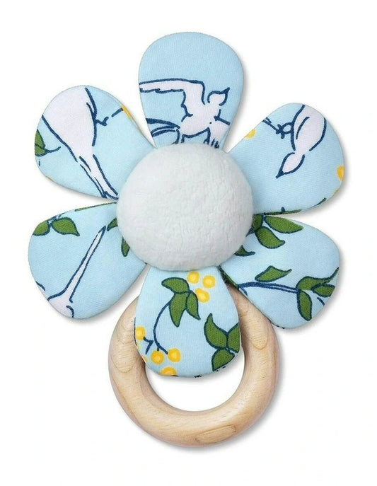 Cotton Teething Rattle