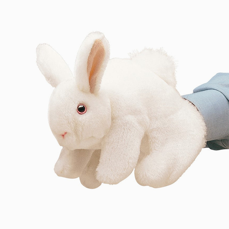 White Bunny Rabbit Puppet