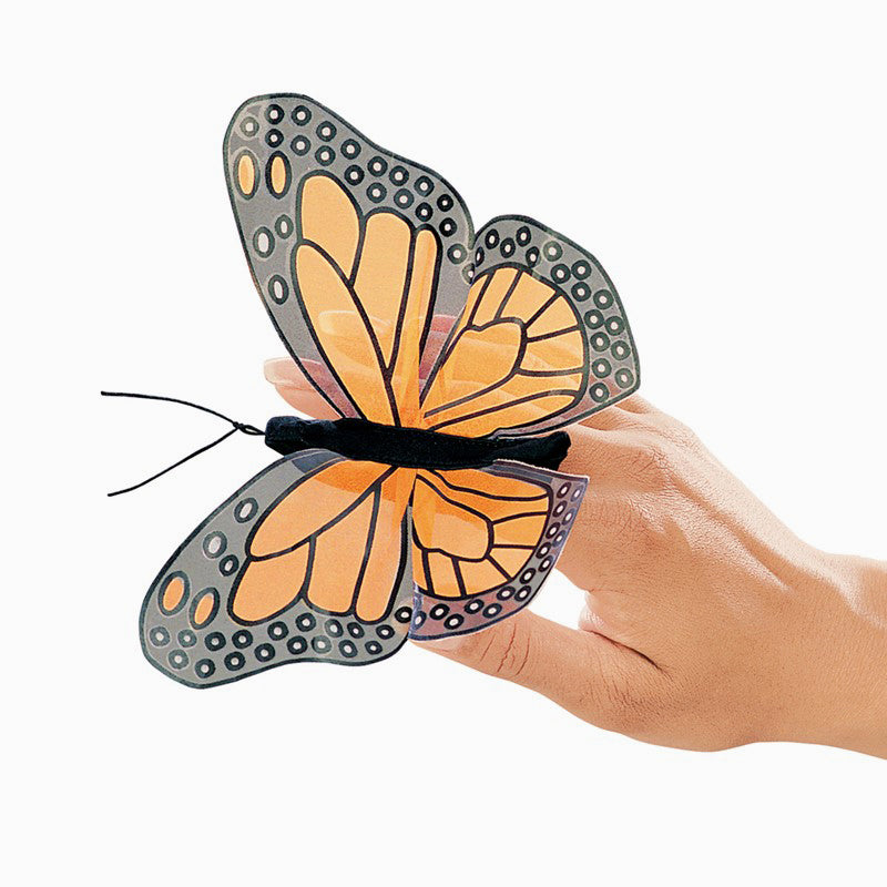 Mini Monarch Butterfly Puppet