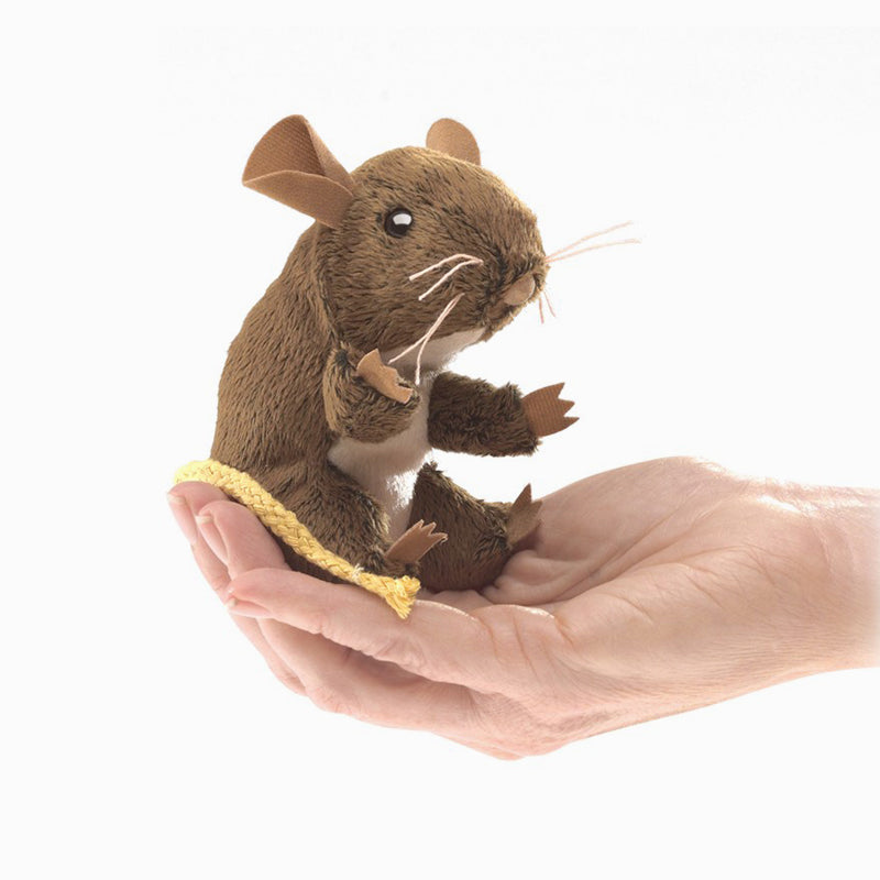 Mini Field Mouse Puppet