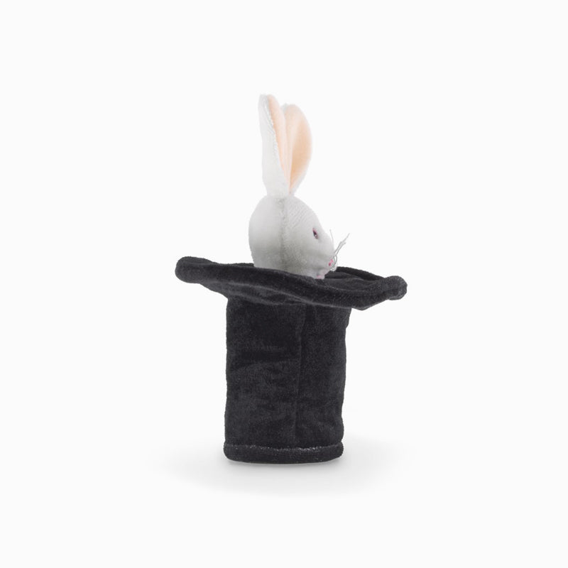 Rabbit in Hat Finger Puppet