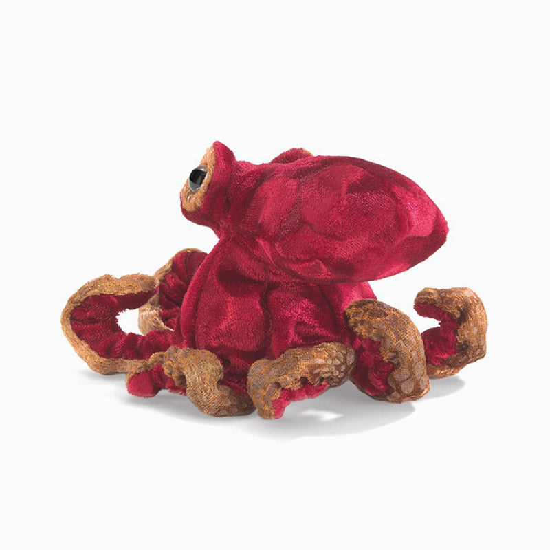 Mini Red Octopus Puppets