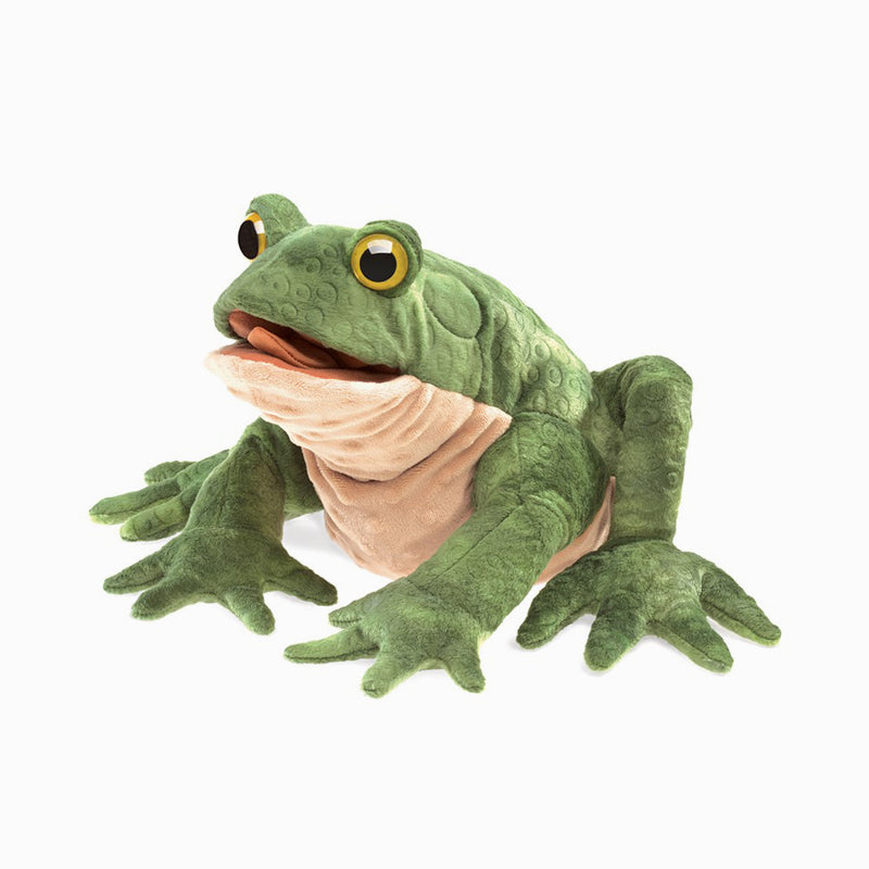 Green Toad Puppet