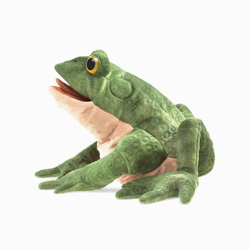 Green Toad Puppet