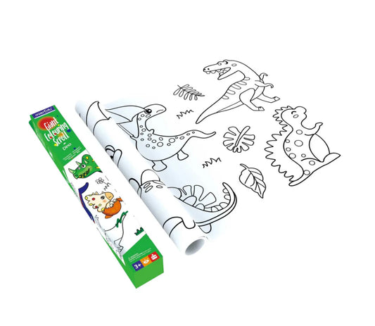 mierEdu - Giant Colouring Scroll - Dino