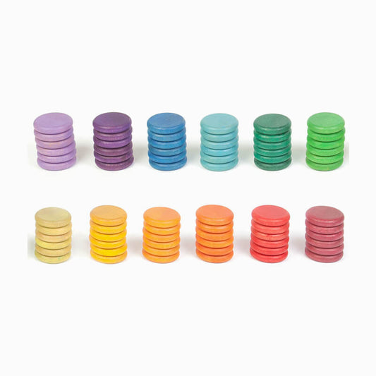 Grapat Coins 12 Colours - 72 pieces