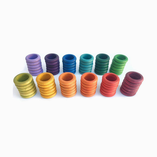 Grapat Rings 12 Colours - 72 pieces